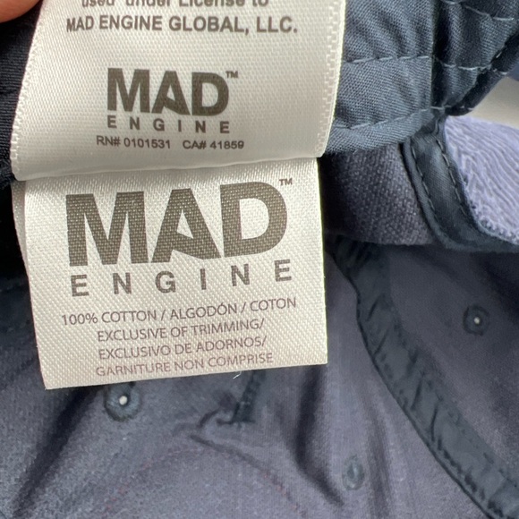 Chevrolet Camaro Z28 Hat American Muscle Circle Patch Navy Rope Corduroy Cap NWT - Picture 7 of 8